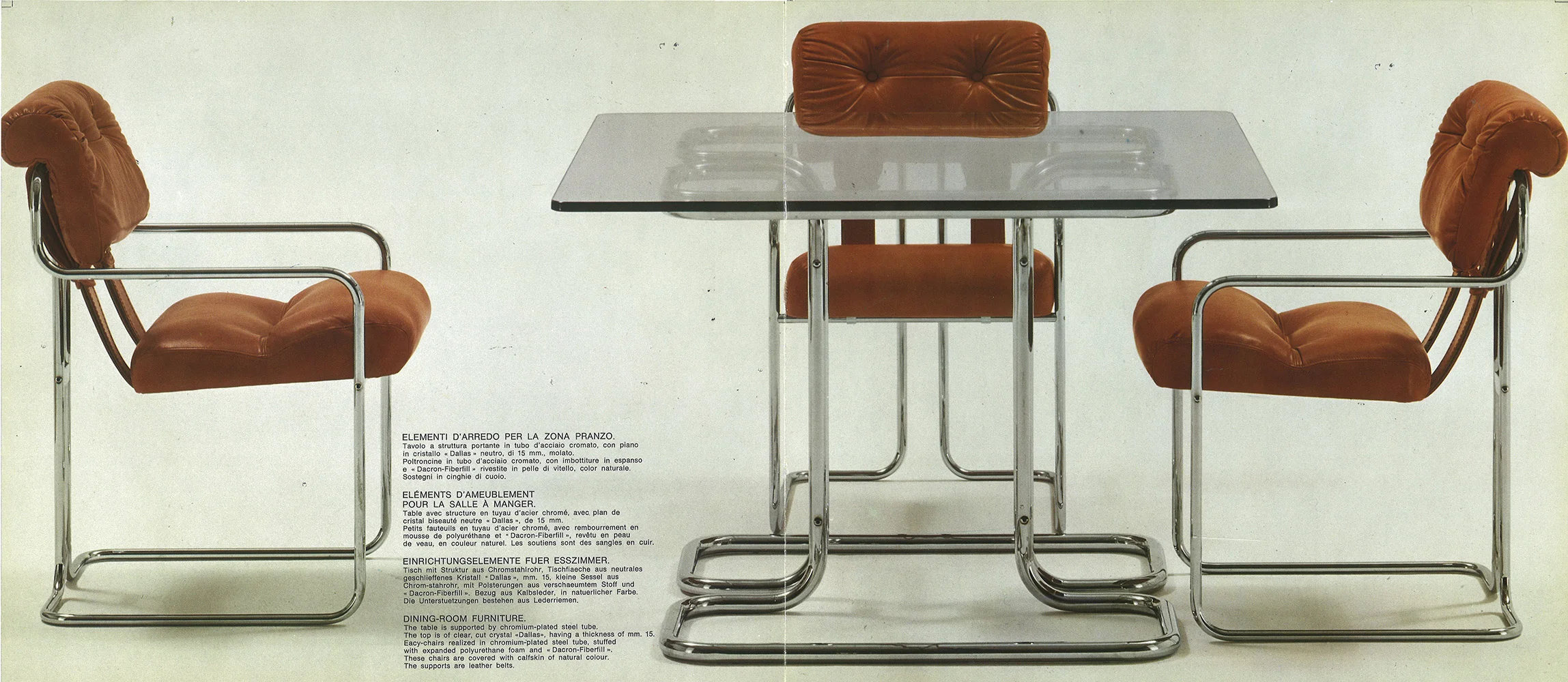 イタリアの建築家 Guido Faleschini（グイド・ファレスキーニ）によって、1969年に発表された名作 “ TUCROMA（トゥクロマ） ”シリーズ