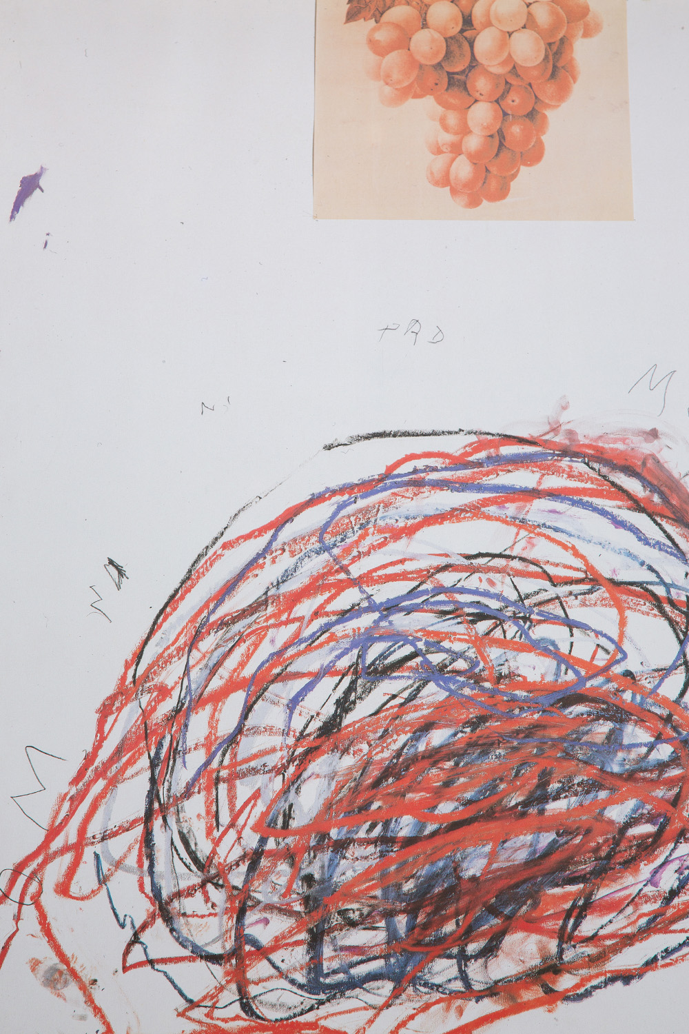 ‘Untitled’ by Cy Twombly for CAPC Musée d’Art contemporain , 1984