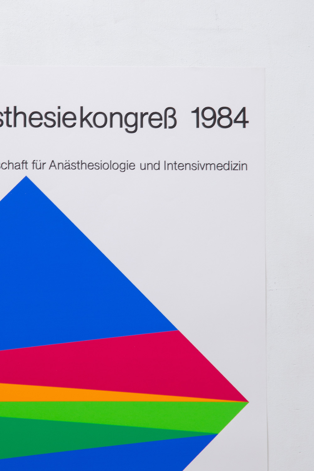 ‘Untitled’ by Max Bill for ‘Deutscher Anästhesiekongress’ Exhibition , 1984