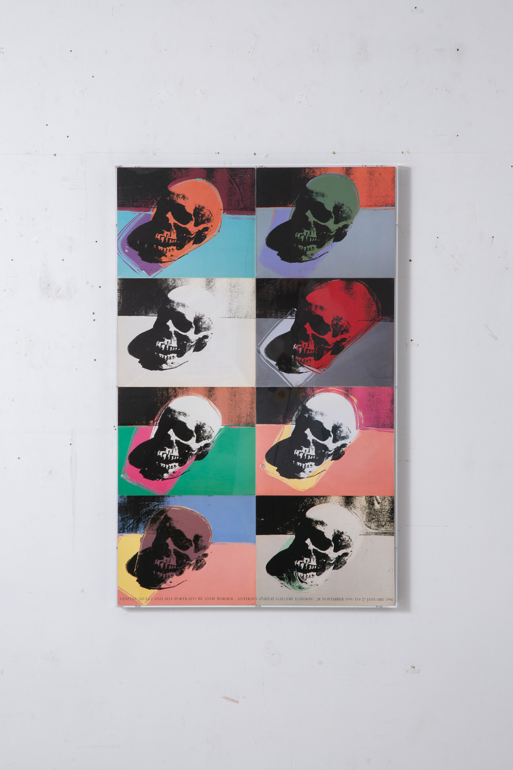 ‘Skull’ by Andy Warhol for Anthony d’Offay Gallery , 1995