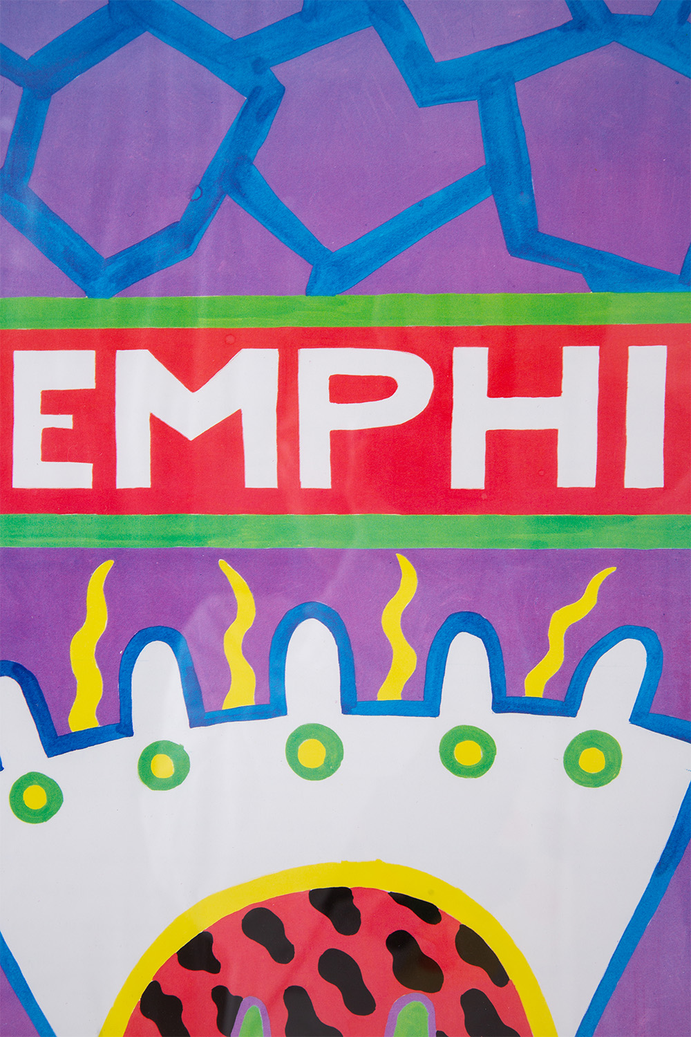 ‘Untitled’ by Memphis = Nathalie du Pasquier for Musée des Arts décoratifs , 1983