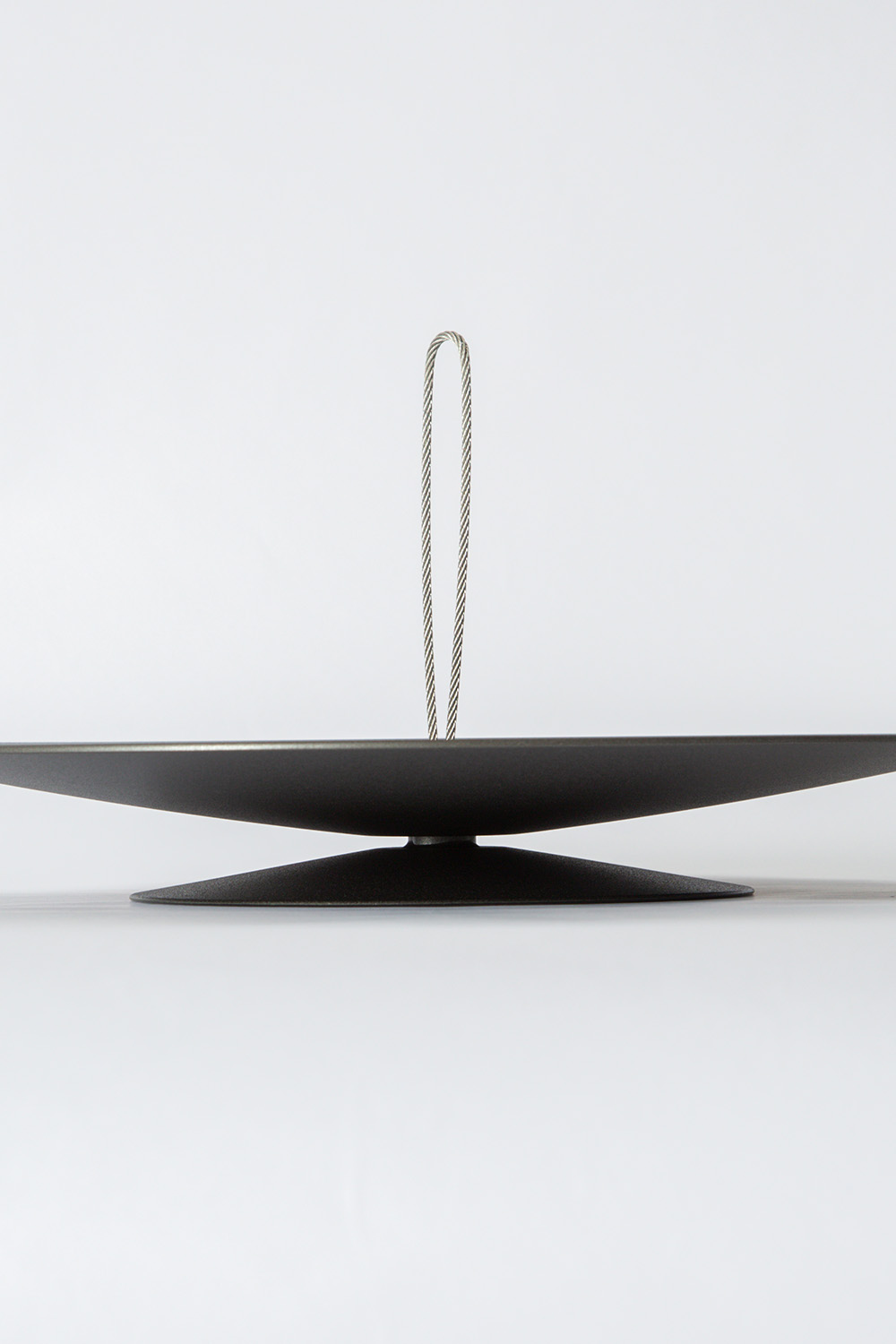 ‘TOA’ Compote by Michele De Lucchi for MaruTomi in Dark Silver