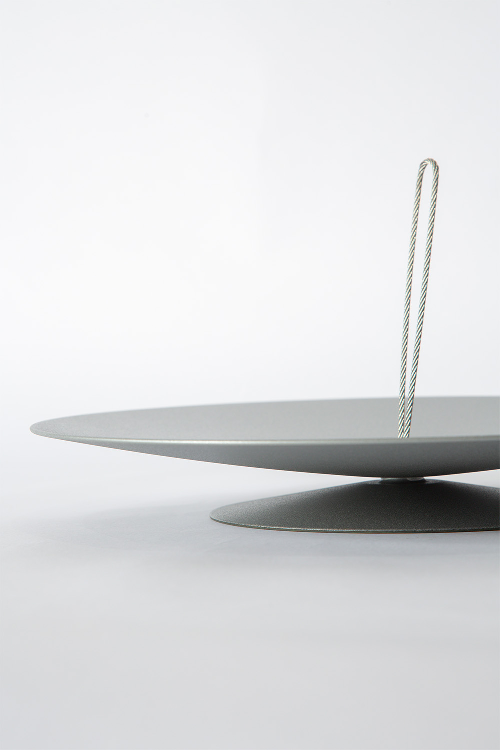 ‘TOA’ Compote by Michele De Lucchi for MaruTomi in Silver