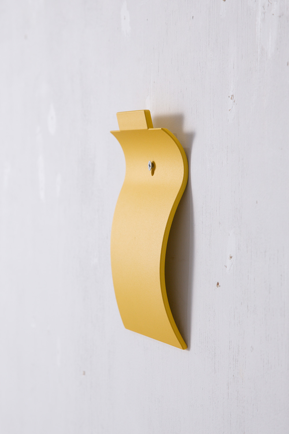 ‘RITRATTO’ Wall Flower Vase by Alessandro Mendini for MaruTomi in Blue , Yellow