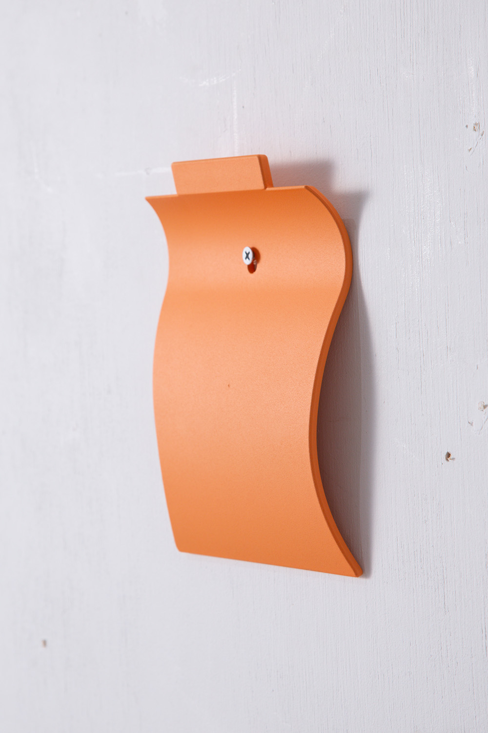 ‘RITRATTO’ Wall Flower Vase by Alessandro Mendini for MaruTomi in Green , Orange