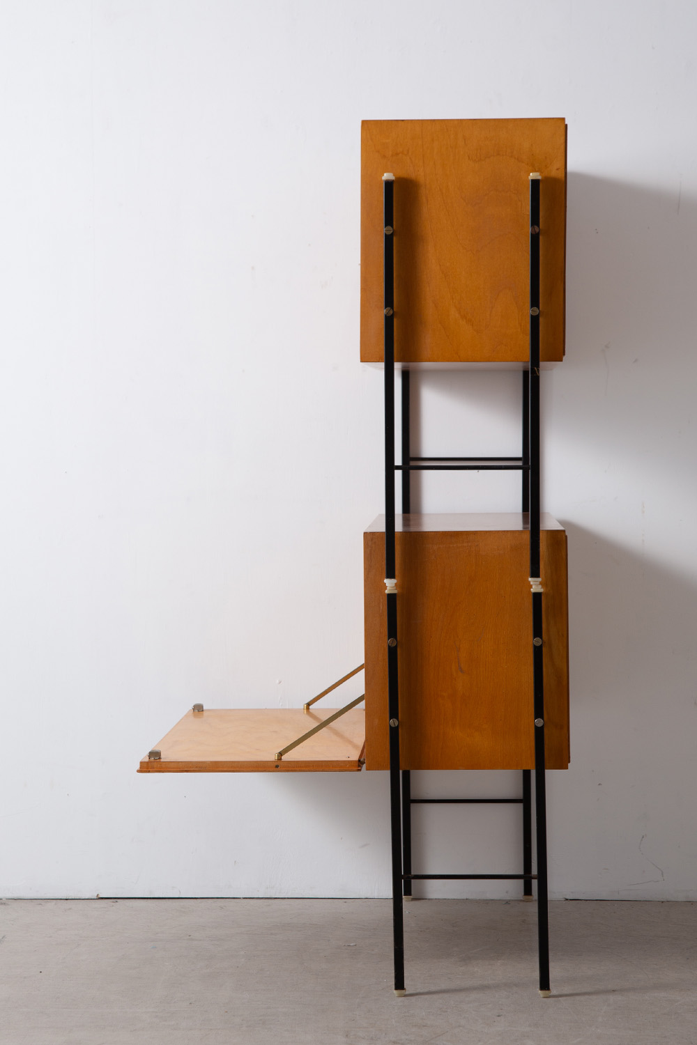 Decorative Cabinet by Coen de Vries for Everest in Wood and Steel