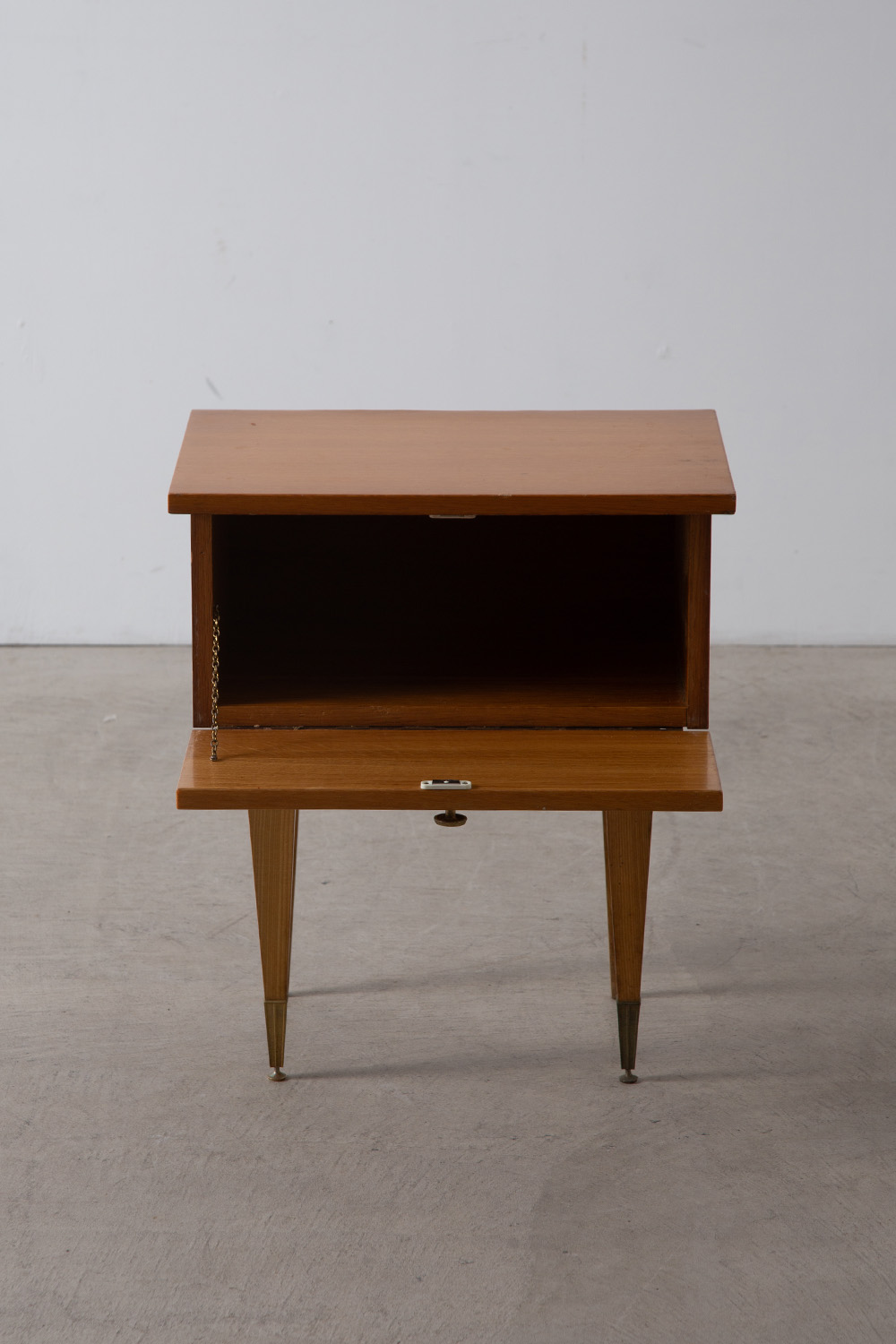 Vintage Bed Side Table in Wood