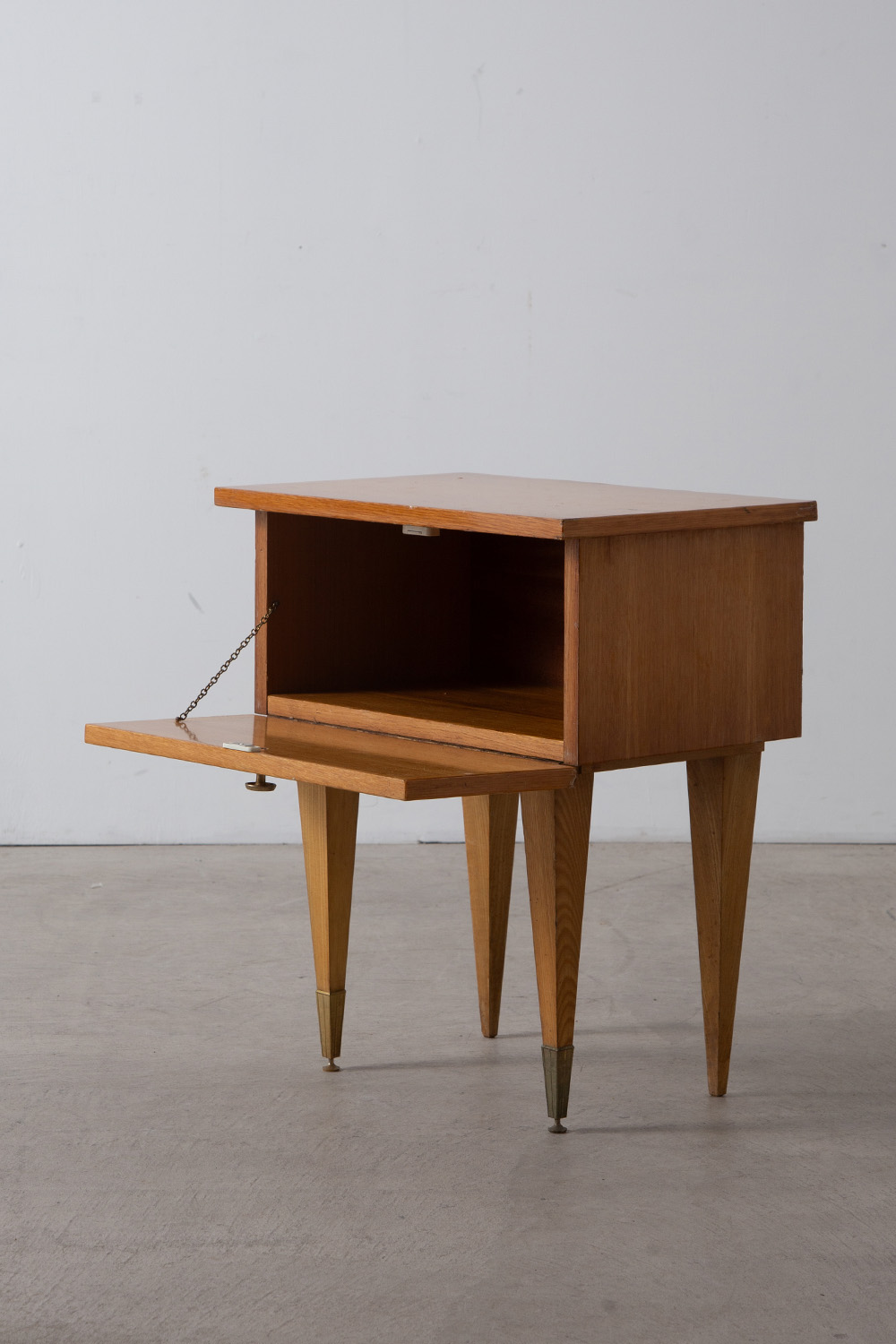 Vintage Bed Side Table in Wood