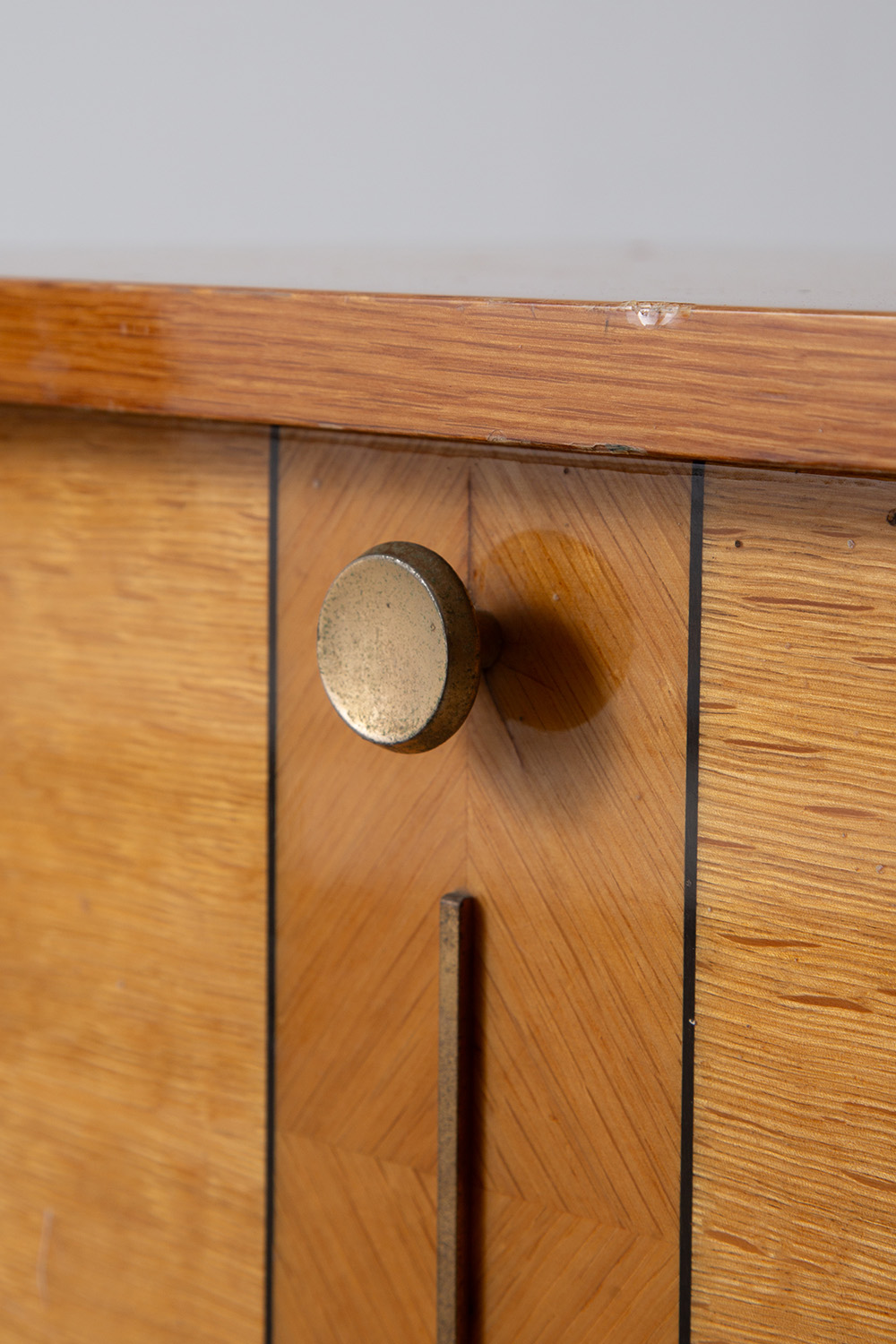 Vintage Bed Side Table in Wood