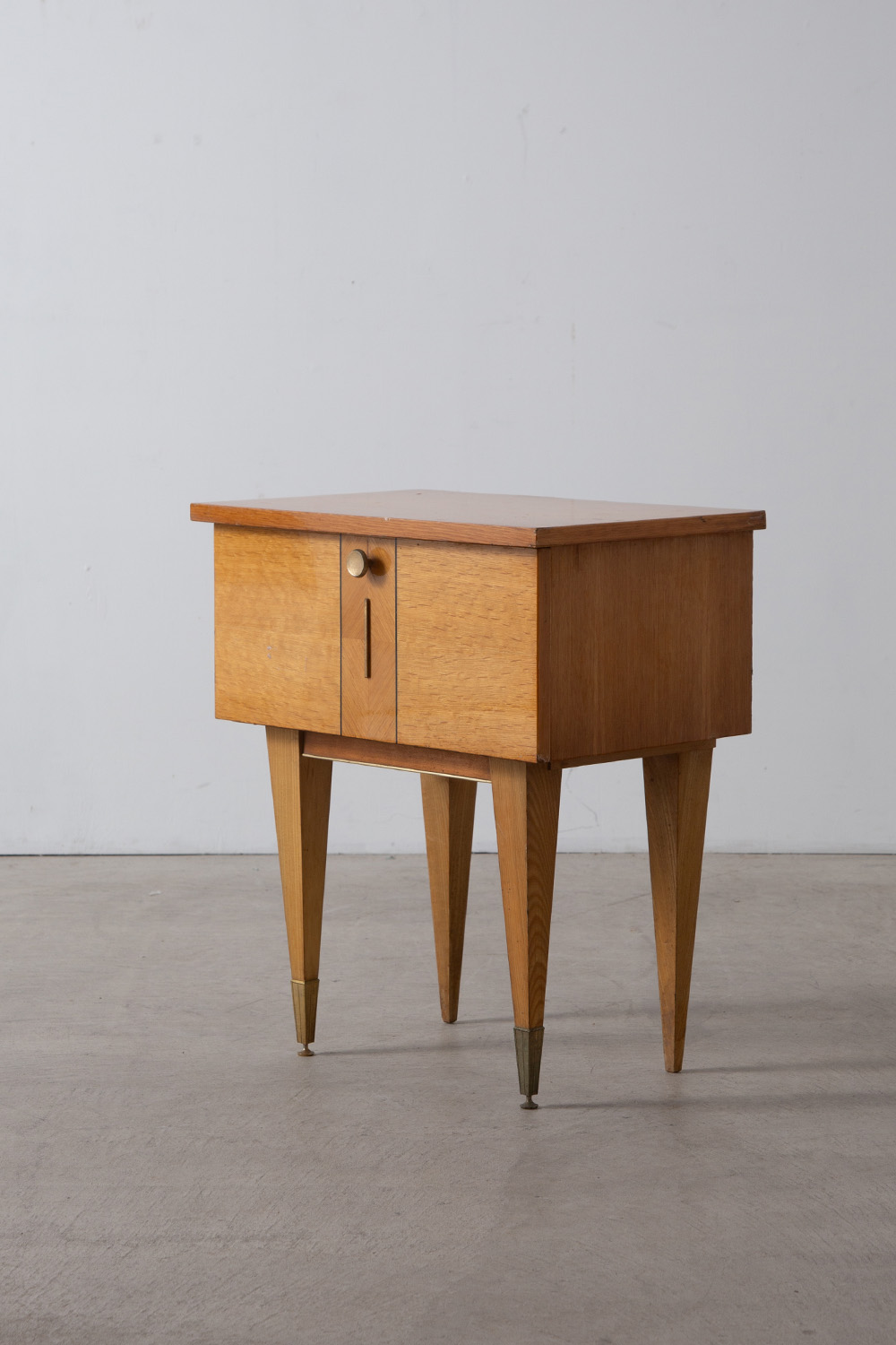 Vintage Bed Side Table in Wood