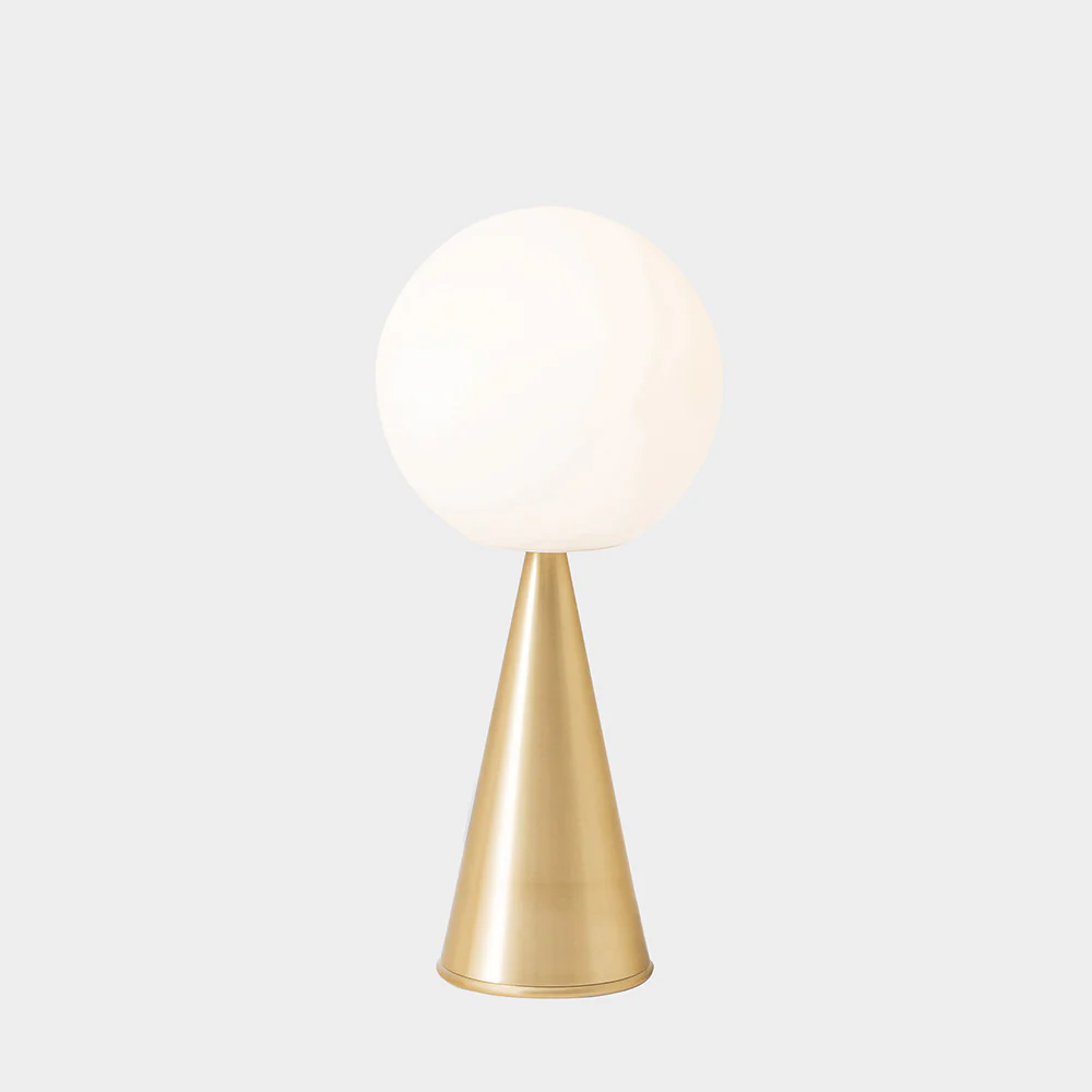 BILIA Table Lamp Pink Gold by Gio Ponti for Fontana Arte Gold