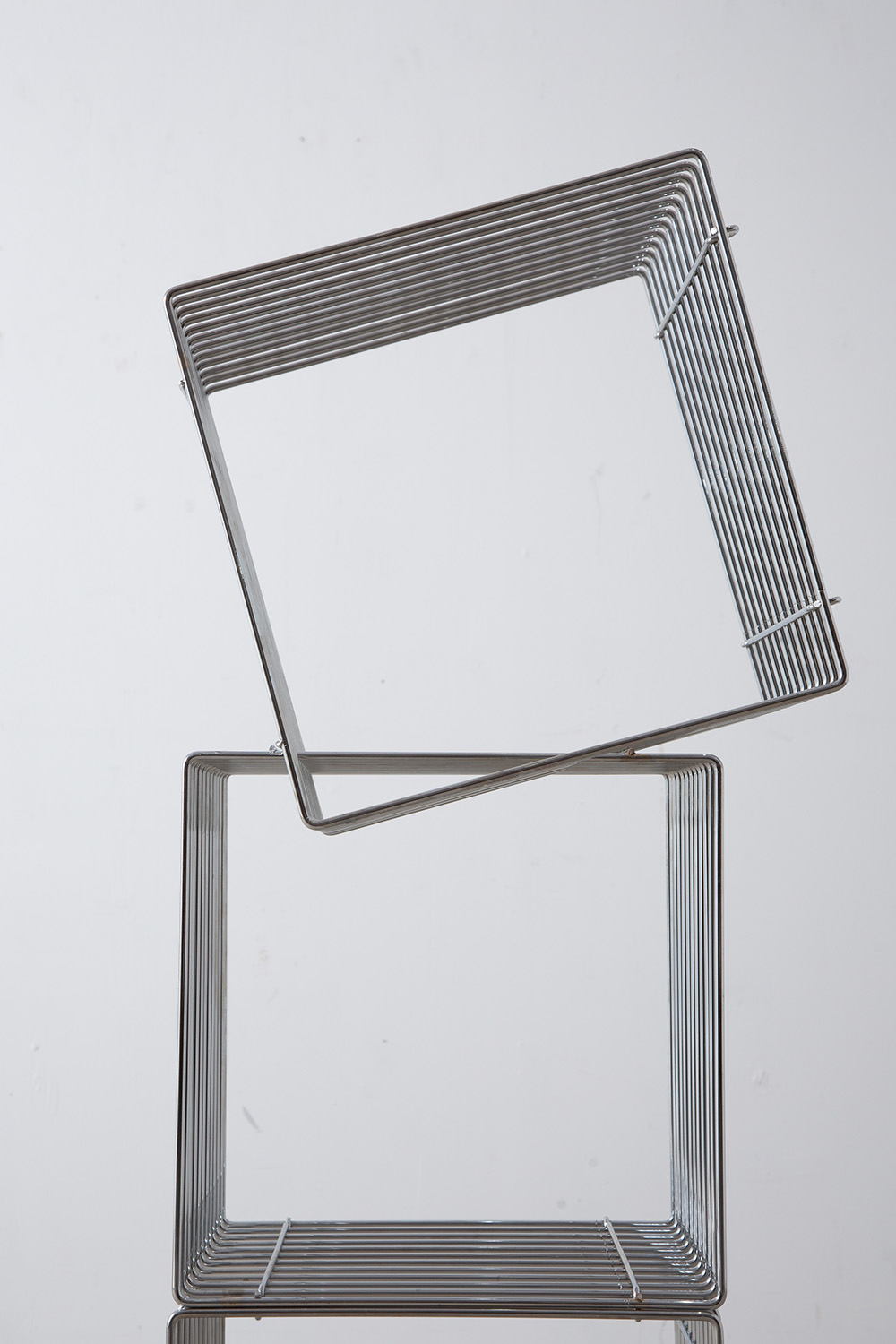 Wire Cube by Verner Panton for Montana in Wire