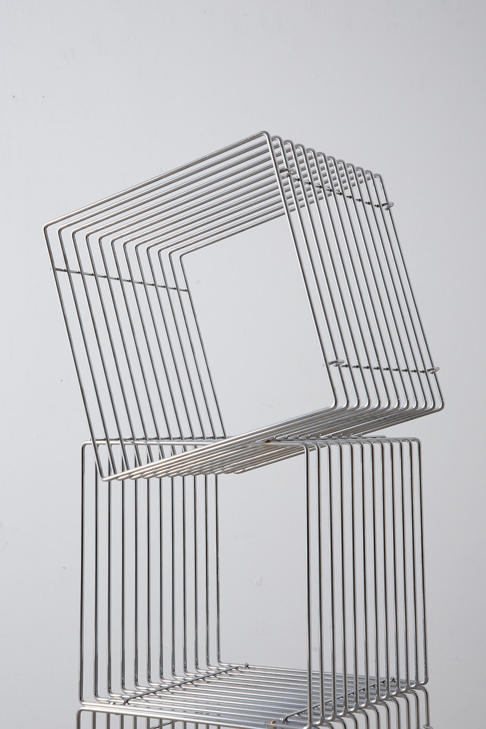 Wire Cube by Verner Panton for Montana in Wire