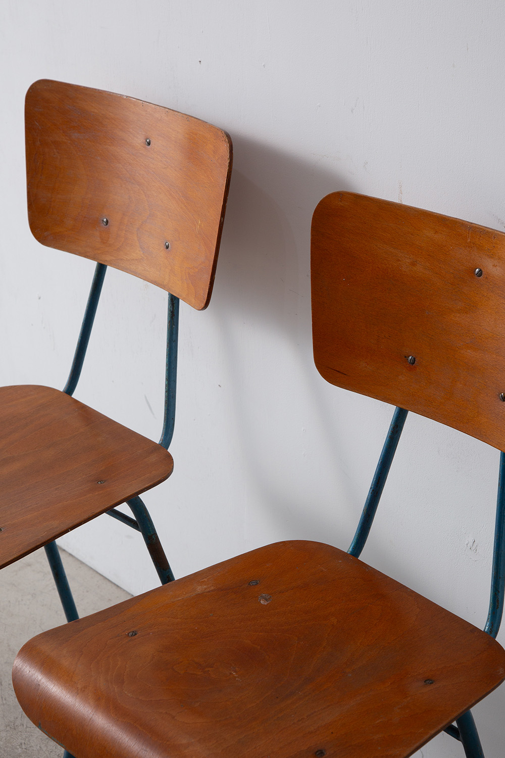 Wooden Chair in Blue