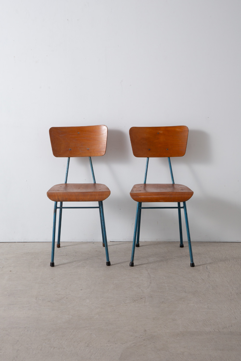 Wooden Chair in Blue