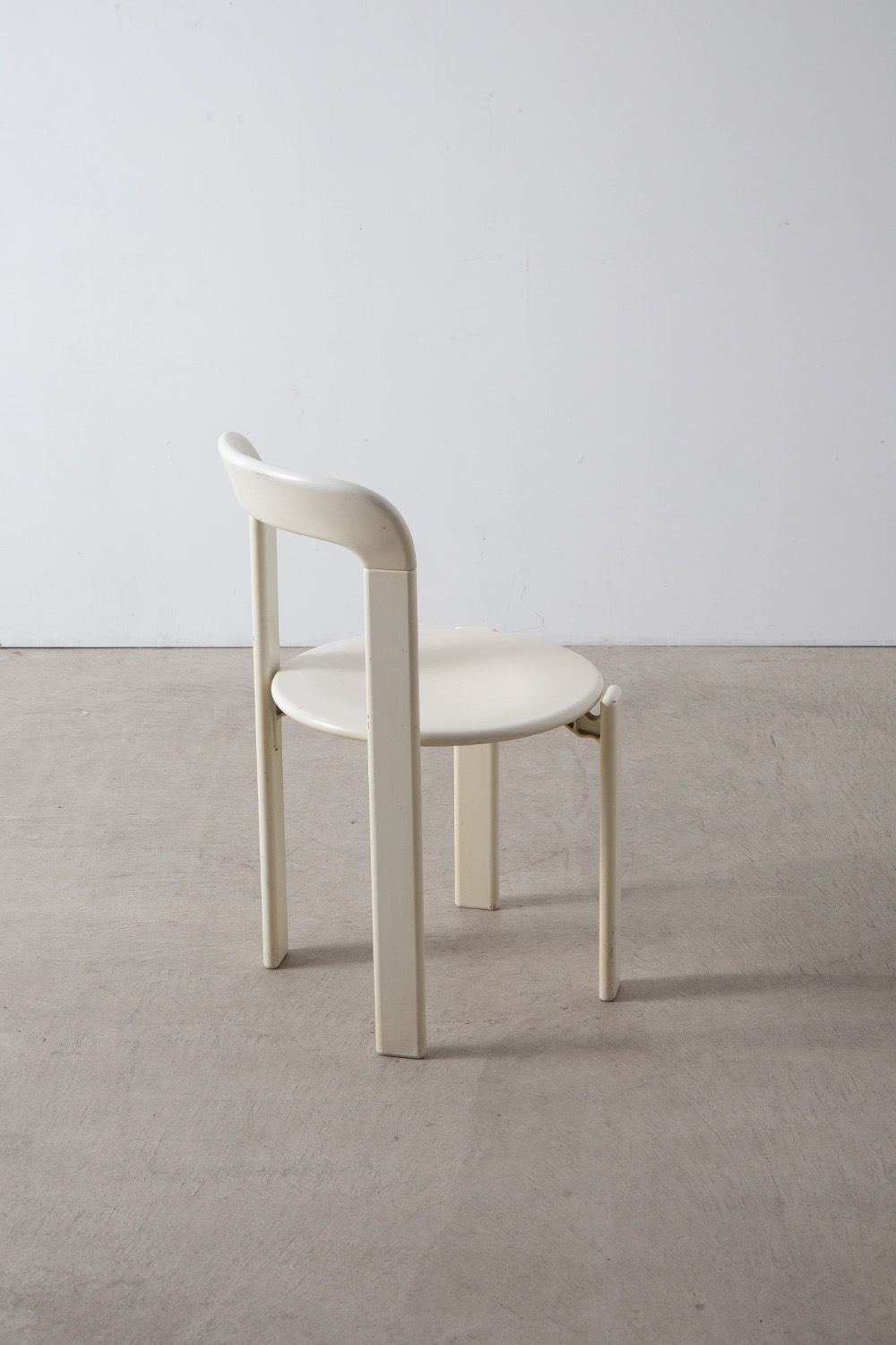 MODEL 33 Dining Chair by Bruno Rey for Kusch & Co in White