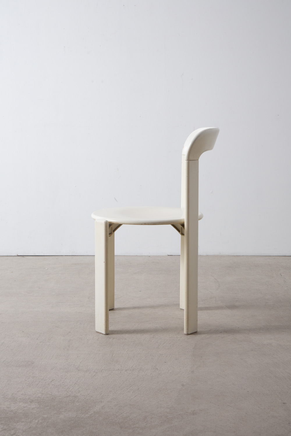 MODEL 33 Dining Chair by Bruno Rey for Kusch & Co in White