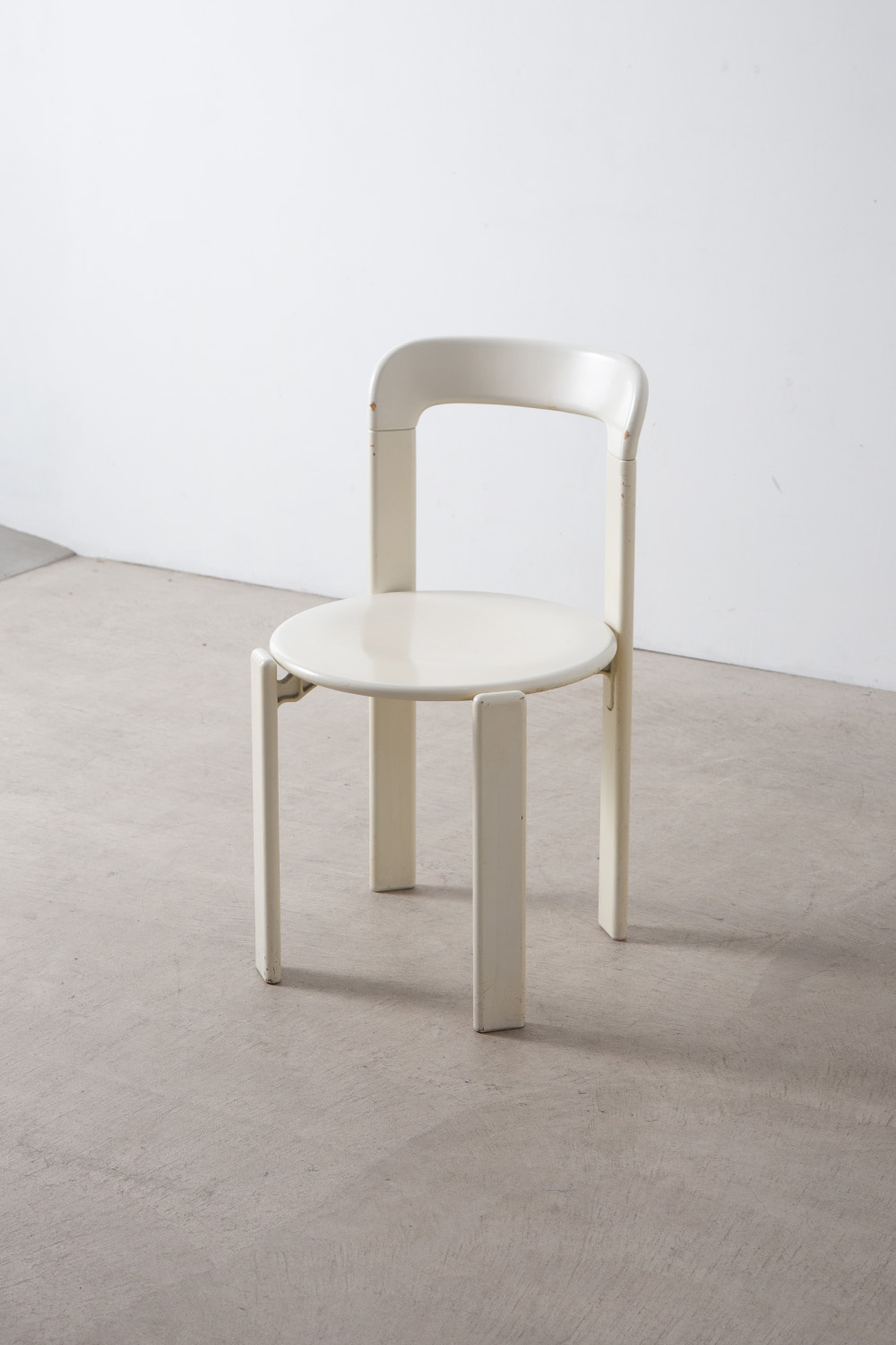 MODEL 33 Dining Chair by Bruno Rey for Kusch & Co in White