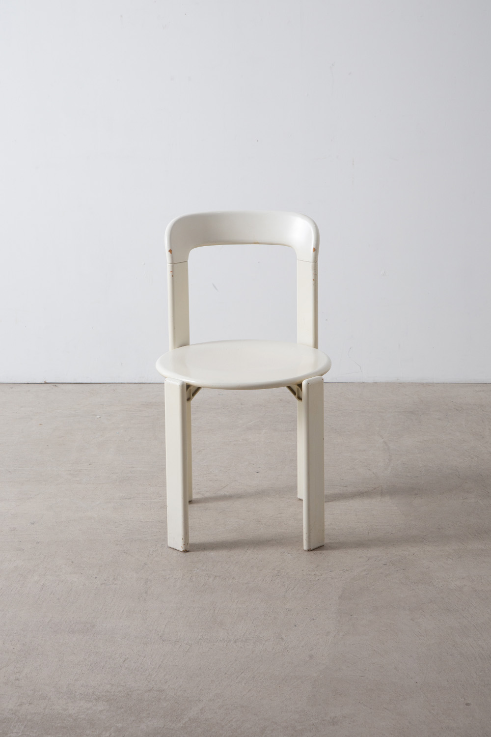 MODEL 33 Dining Chair by Bruno Rey for Kusch & Co in White