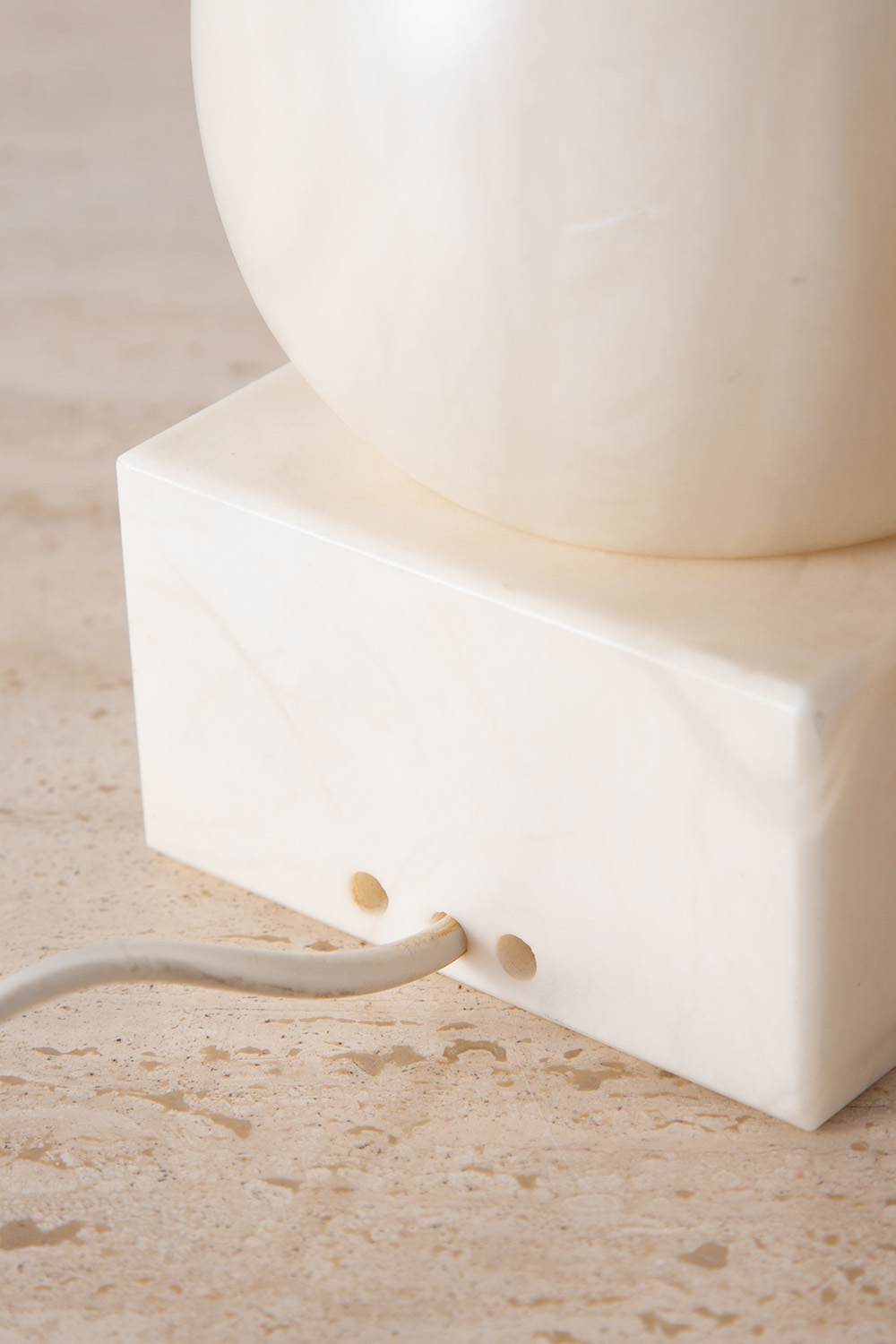 Table Lamp in Marble