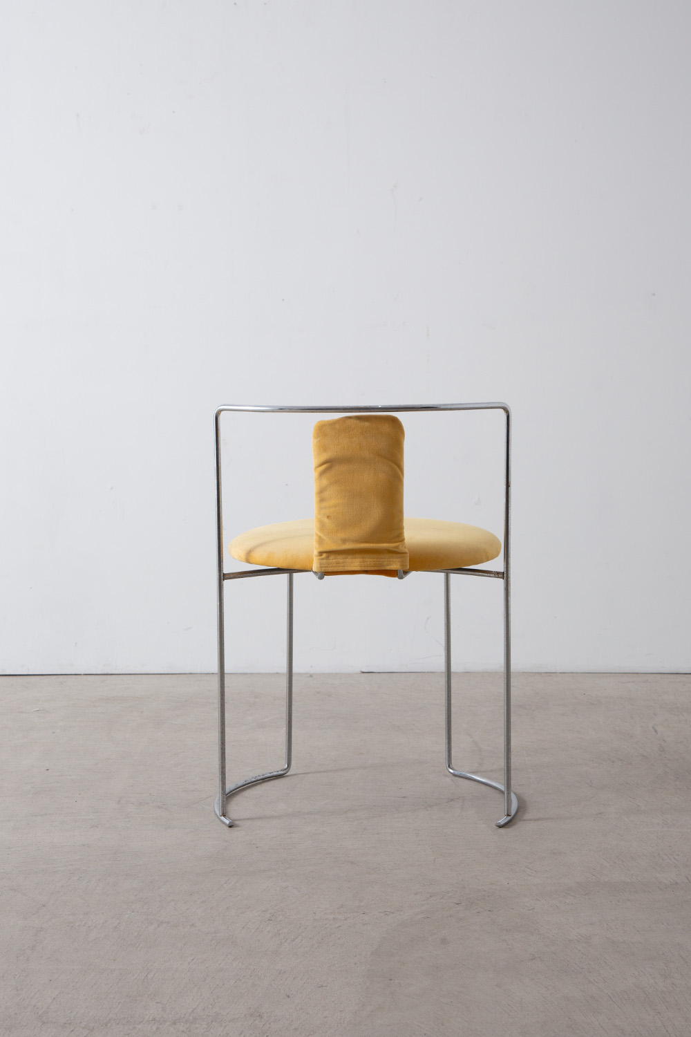 ‘Gaja’ Chair by Kazuhide Takahama for Cassina in Steel and Fabric