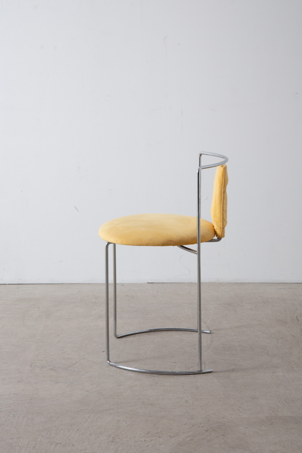 ‘Gaja’ Chair by Kazuhide Takahama for Cassina in Steel and Fabric