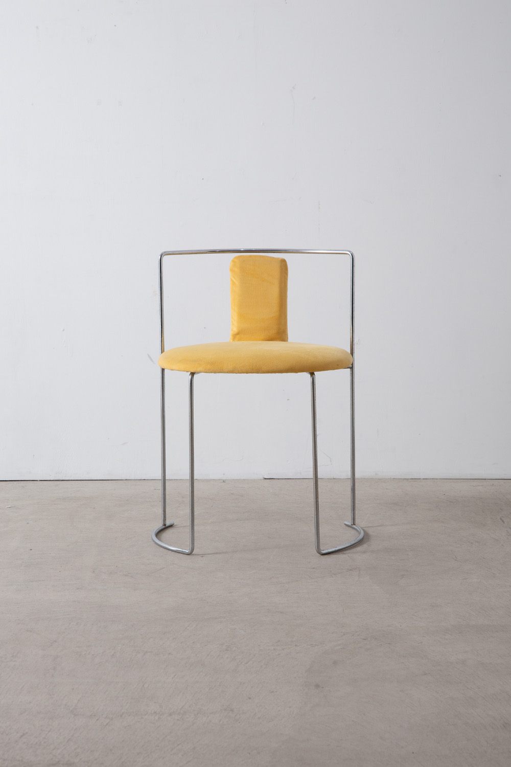 ‘Gaja’ Chair by Kazuhide Takahama for Cassina in Steel and Fabric