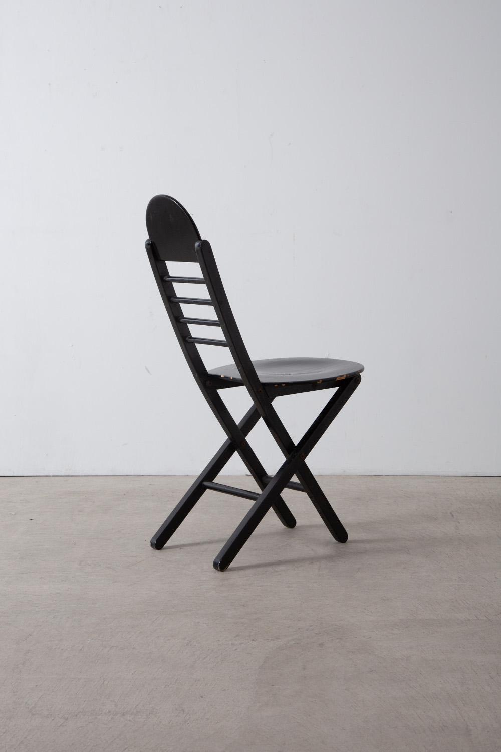 Wooden Chair in Black