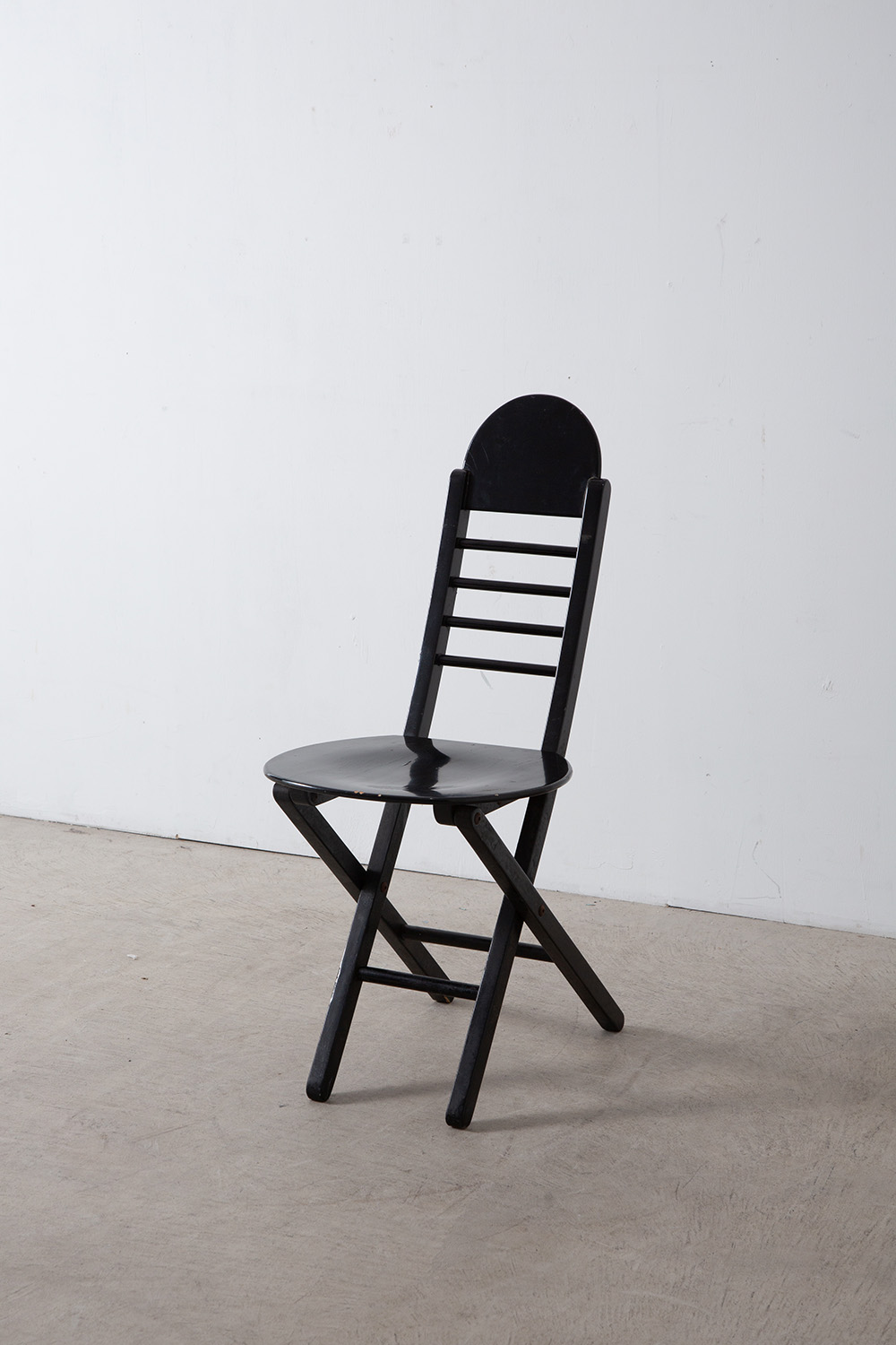 Wooden Chair in Black