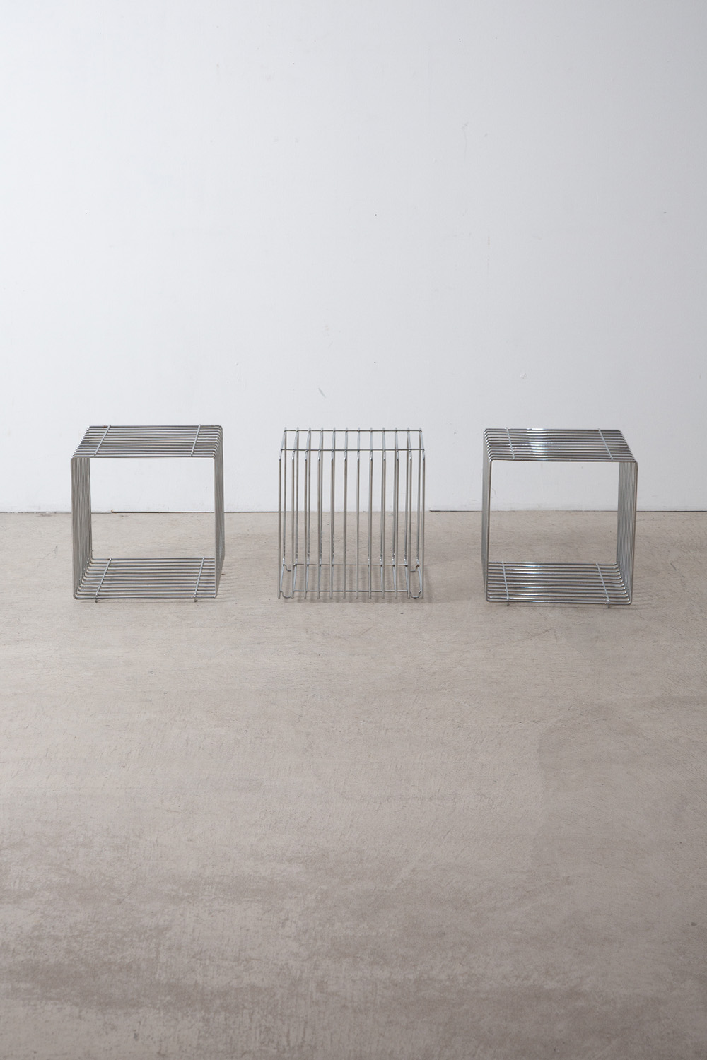 Wire Cube by Verner Panton for Montana in Wire