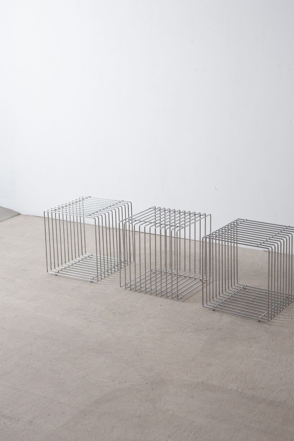 Wire Cube by Verner Panton for Montana in Wire