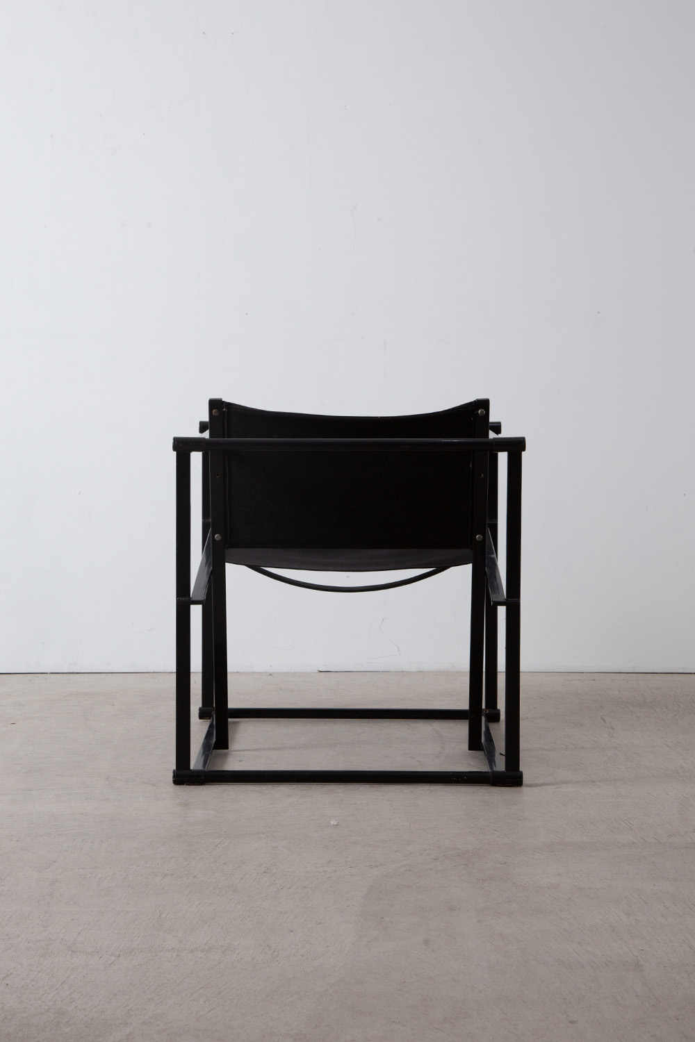 ‘FM60’ Chair by Radboud van Beekum for Pastoe in Steel and Fabric