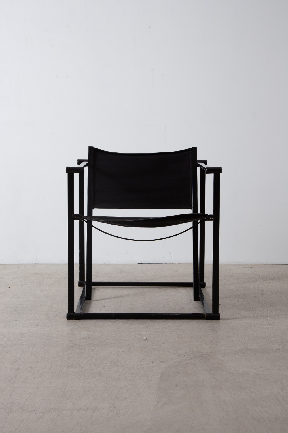 ‘FM60’ Chair by Radboud van Beekum for Pastoe in Steel and Fabric