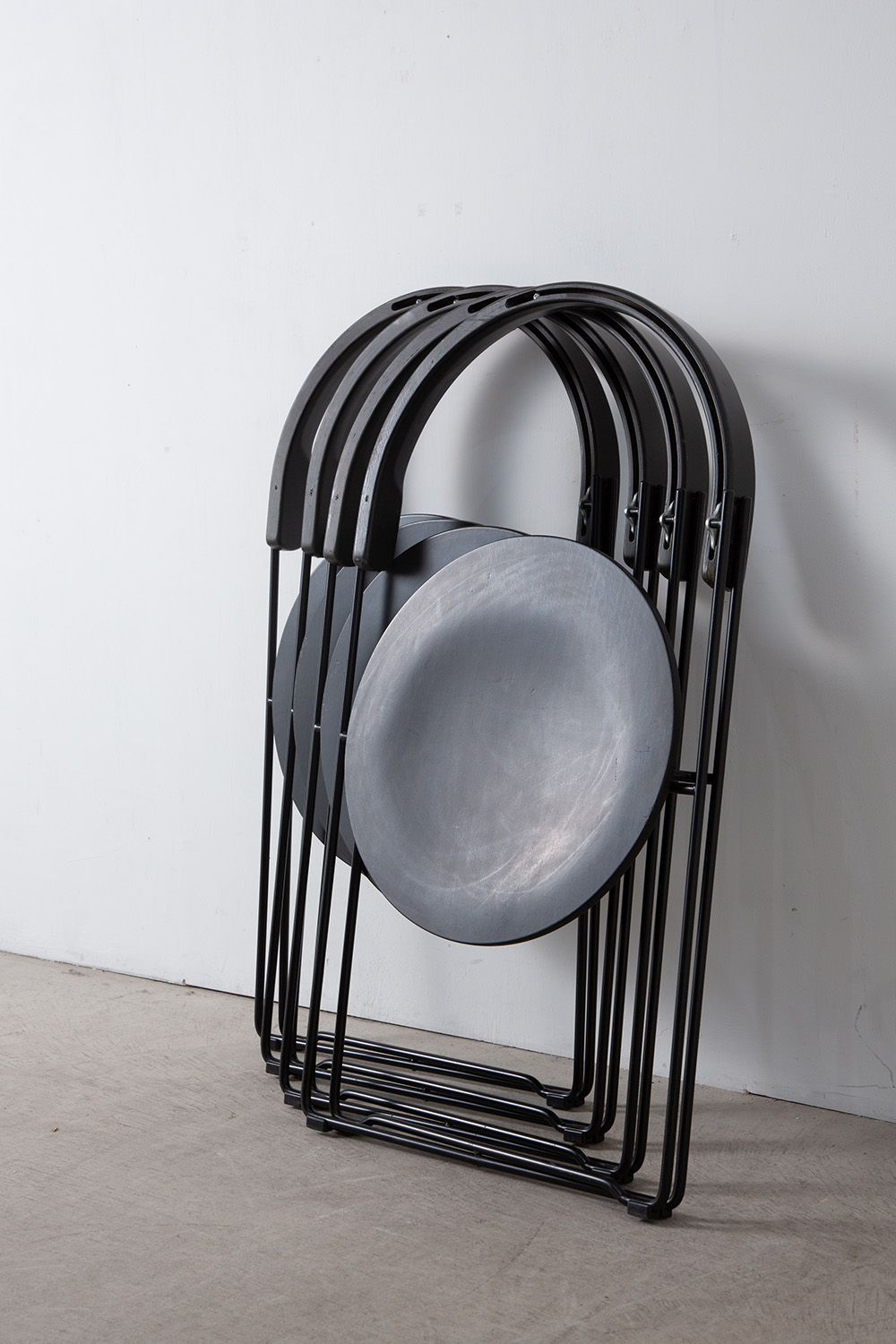 ‘Soley’ Chair by Vladimir Hardarson for Kusch and Co in Steel