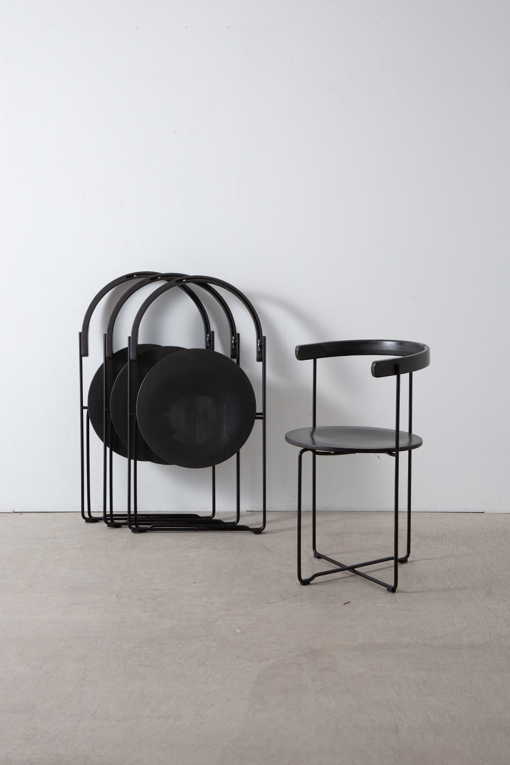 ‘Soley’ Chair by Vladimir Hardarson for Kusch and Co in Steel