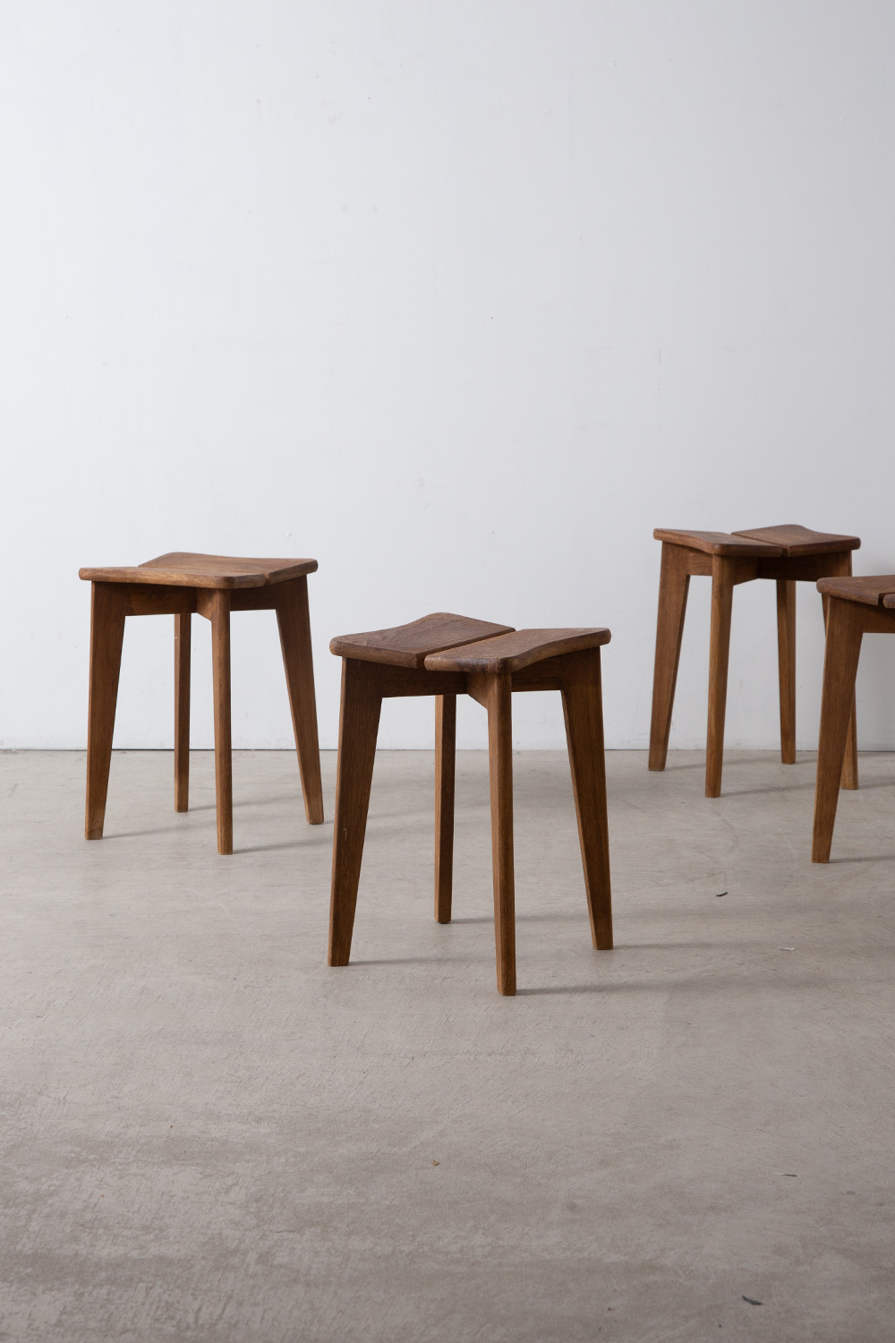 C-992 ‘Trèfle’ Stool by Marcel Gascoin