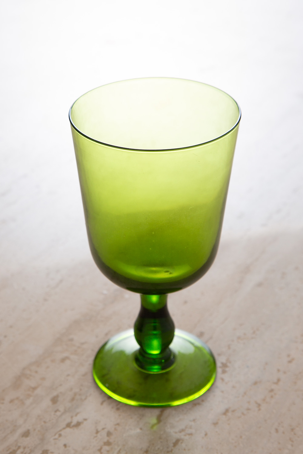 Vintage Glass in Green