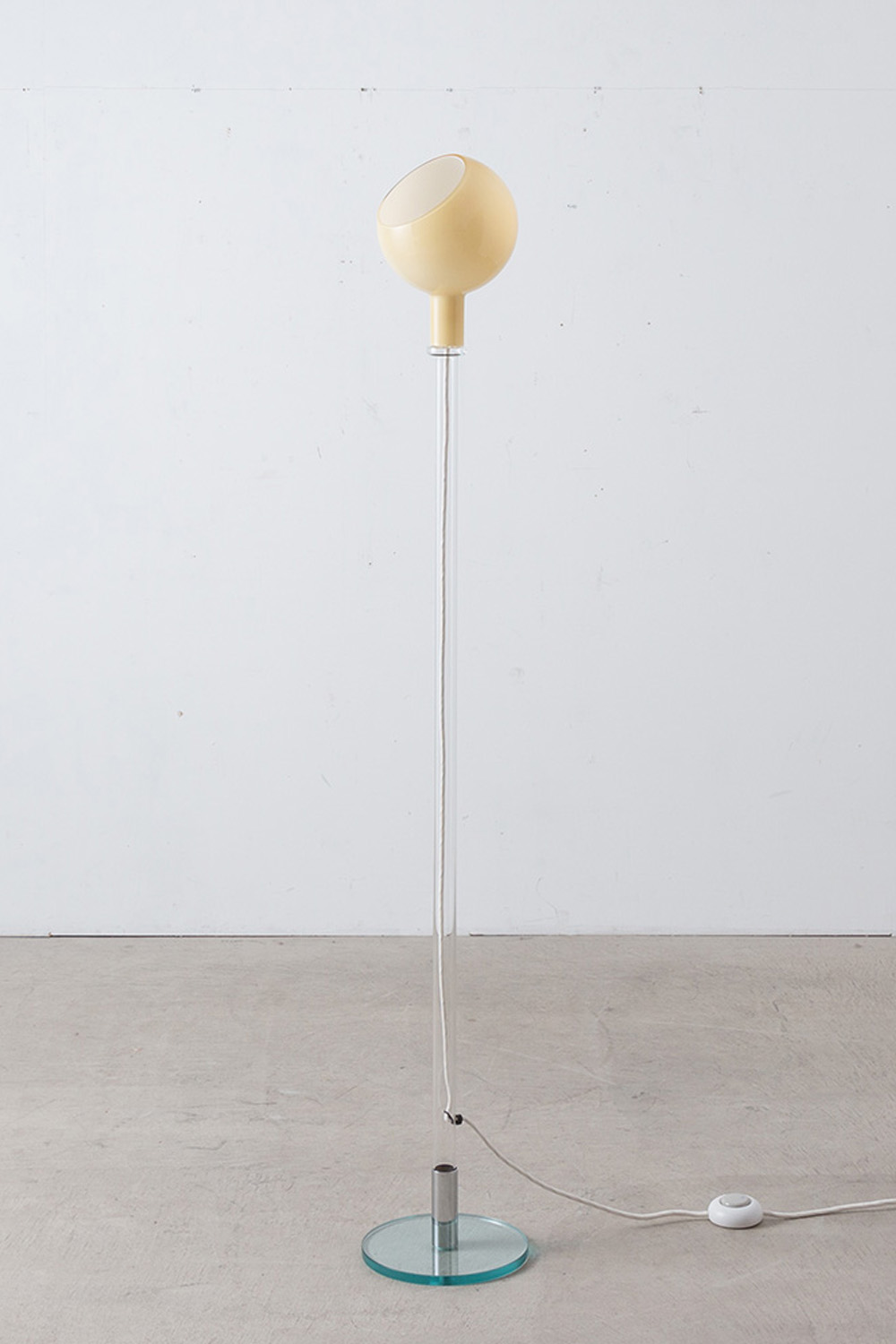 PAROLA Floor Lamp Amber by Gae Aulenti & Piero Castiglion for FontanaArte