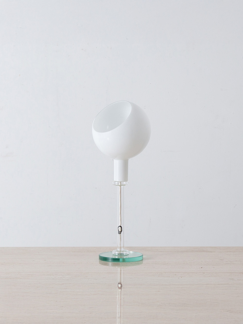 PAROLA Desk Lamp White by Gae Aulenti & Piero Castiglion for FontanaArte