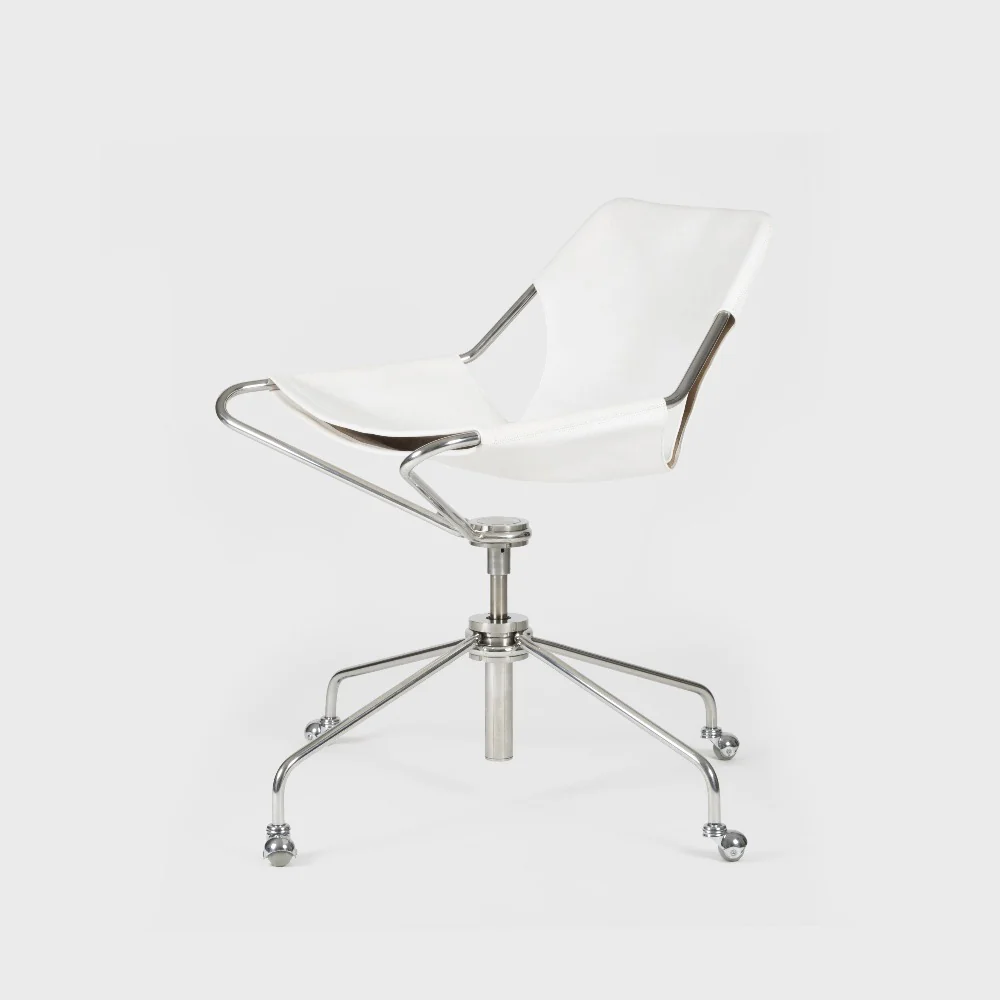 Paulistano Office Chair by Paulo Mendes da Rocha for OBJEKTO in Black White