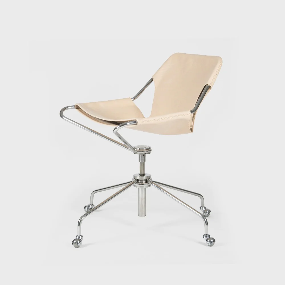 Paulistano Office Chair by Paulo Mendes da Rocha for OBJEKTO in Black Naturl VVN