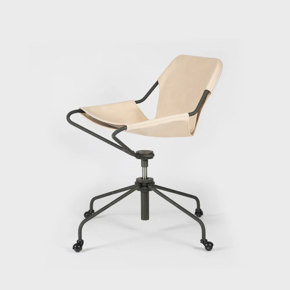 Paulistano Office Chair by Paulo Mendes da Rocha for OBJEKTO in Terracotta Natural VVN