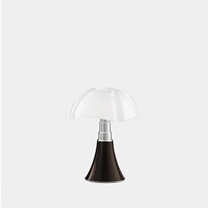 MINI PIPISTRELLO Table Lamp by Gae Aulenti for Martinelli Luce Brown