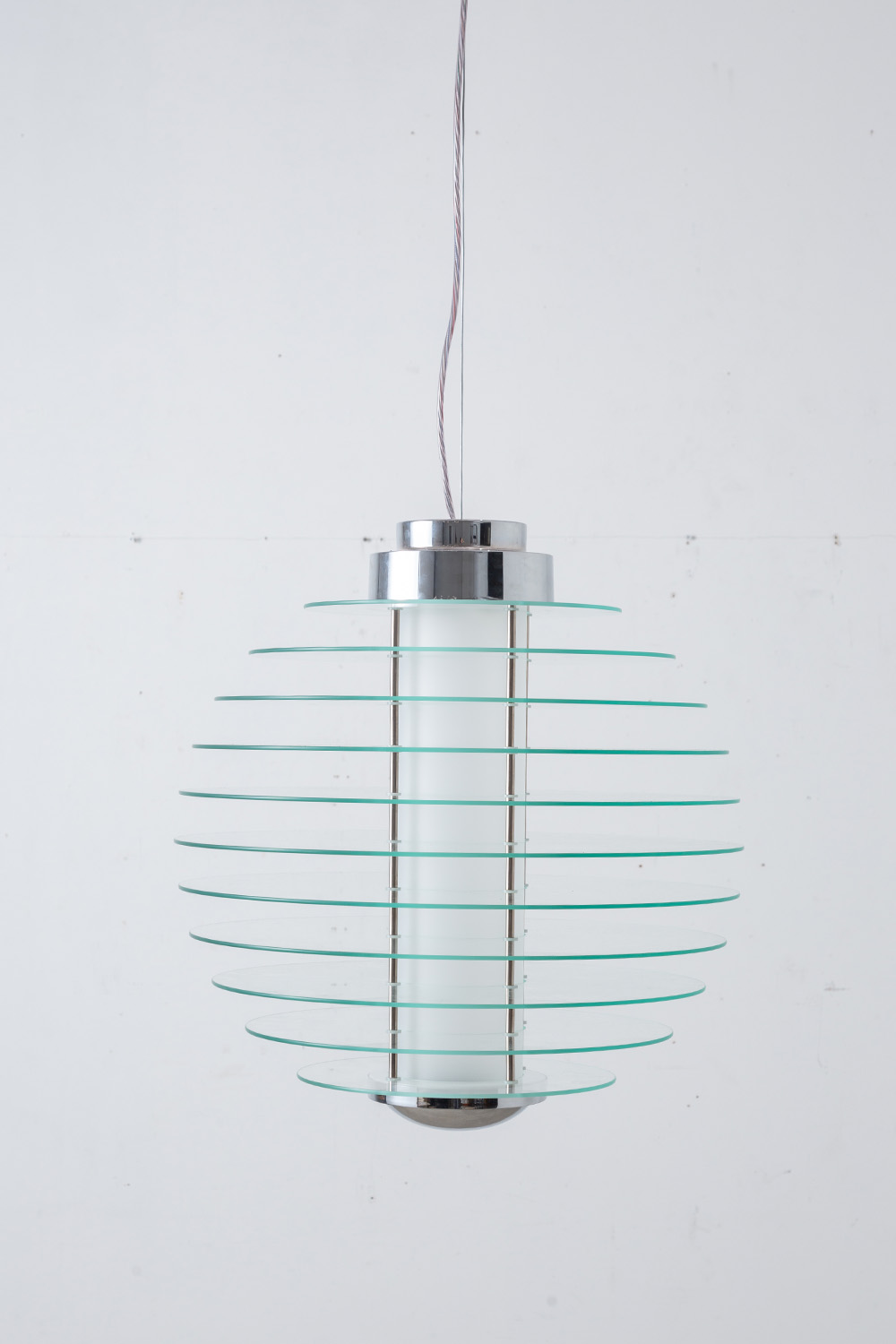 0024 Suspension Lamp by Gio Ponti for FontanaArte