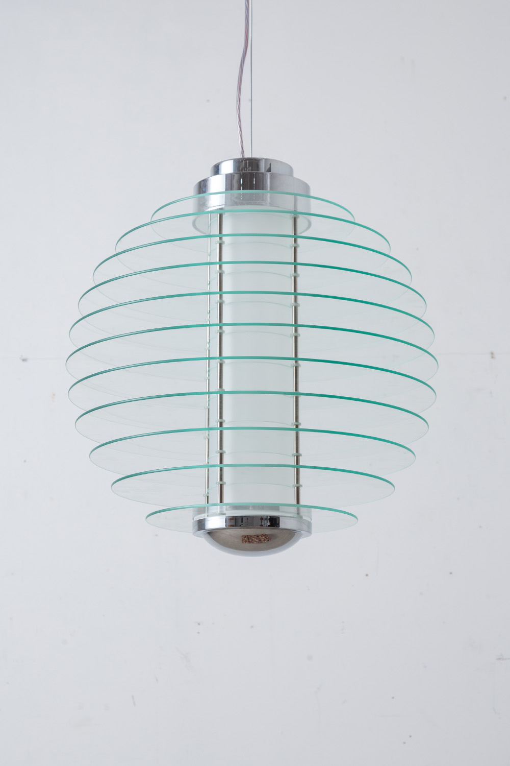 0024 Suspension Lamp by Gio Ponti for FontanaArte