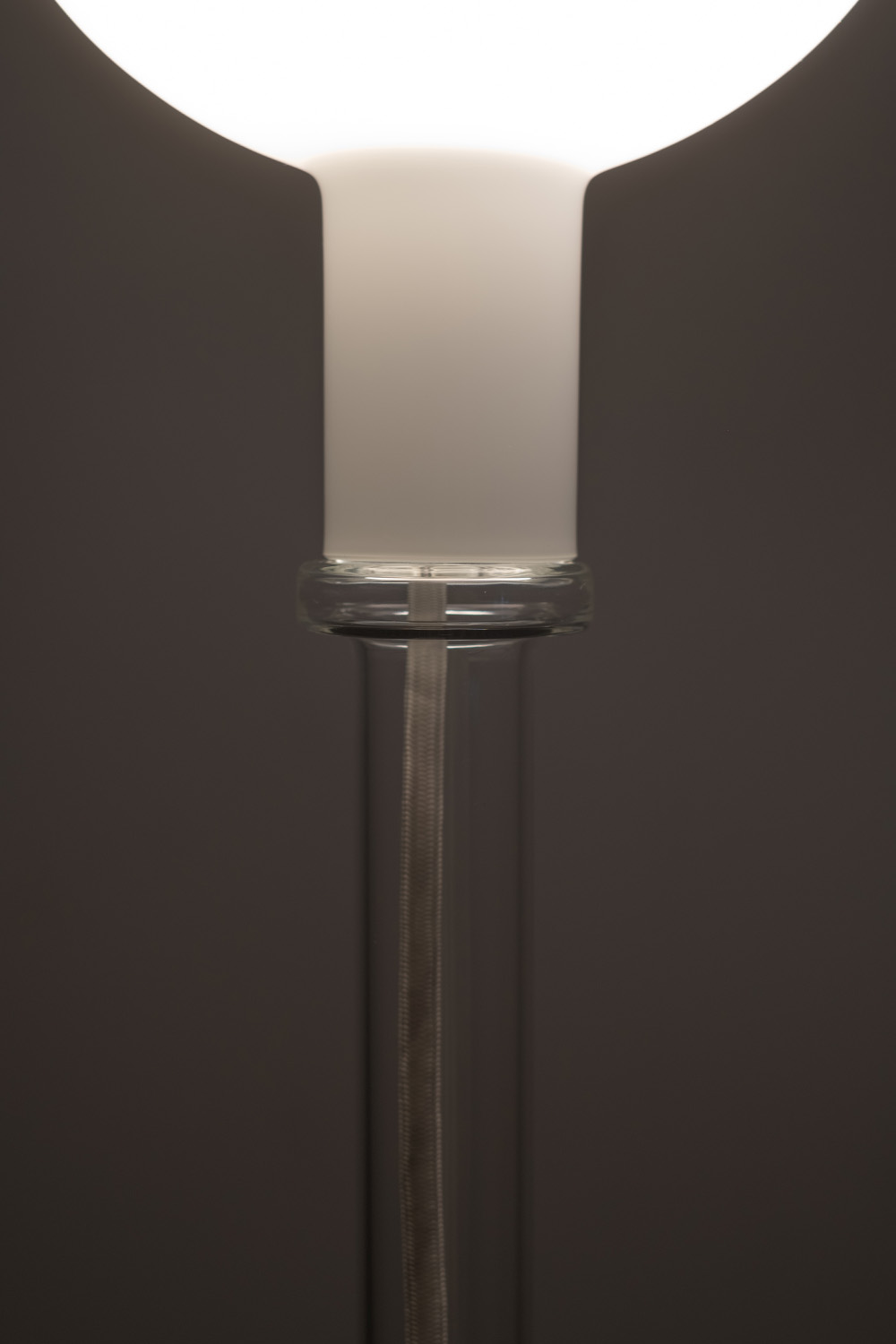 PAROLA Floor Lamp White by Gae Aulenti & Piero Castiglion for FontanaArte