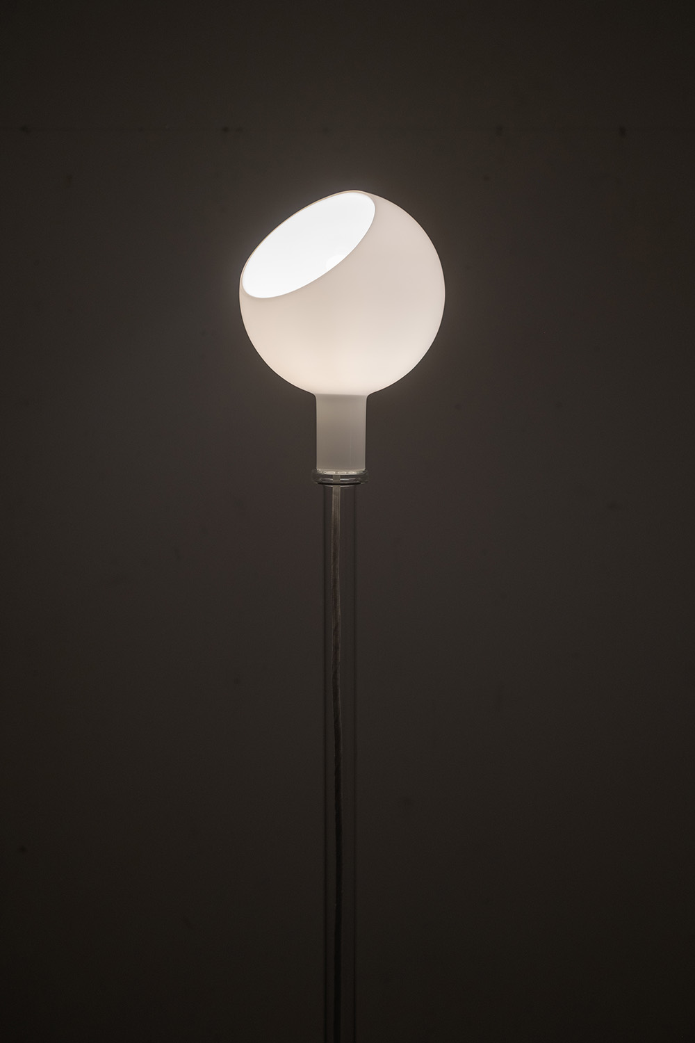 PAROLA Floor Lamp White by Gae Aulenti & Piero Castiglion for FontanaArte