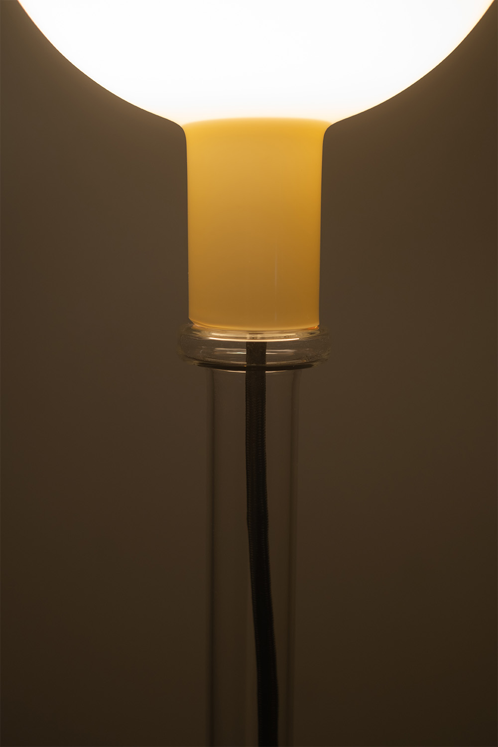 PAROLA Floor Lamp Amber by Gae Aulenti & Piero Castiglion for FontanaArte