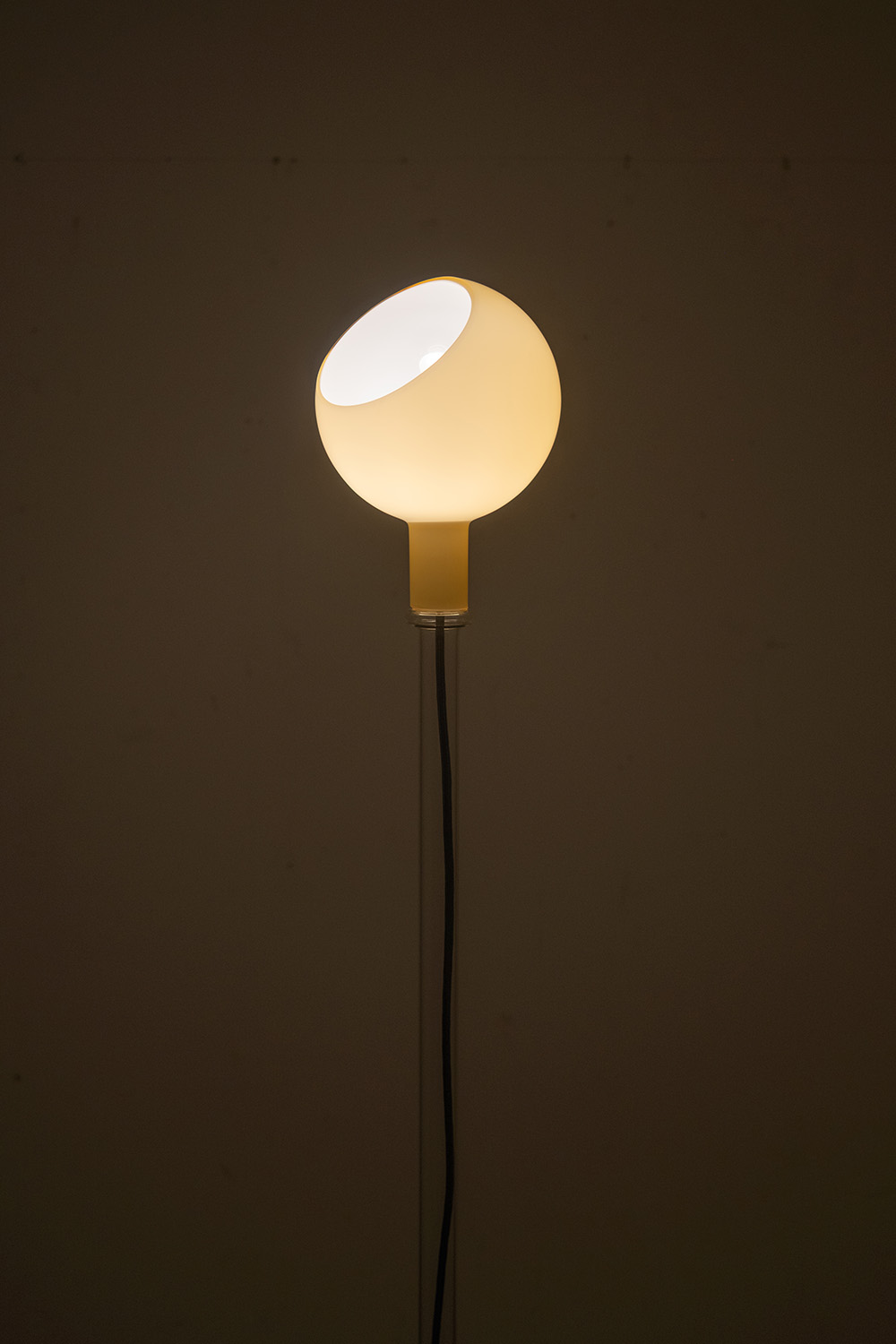 PAROLA Floor Lamp Amber by Gae Aulenti & Piero Castiglion for FontanaArte