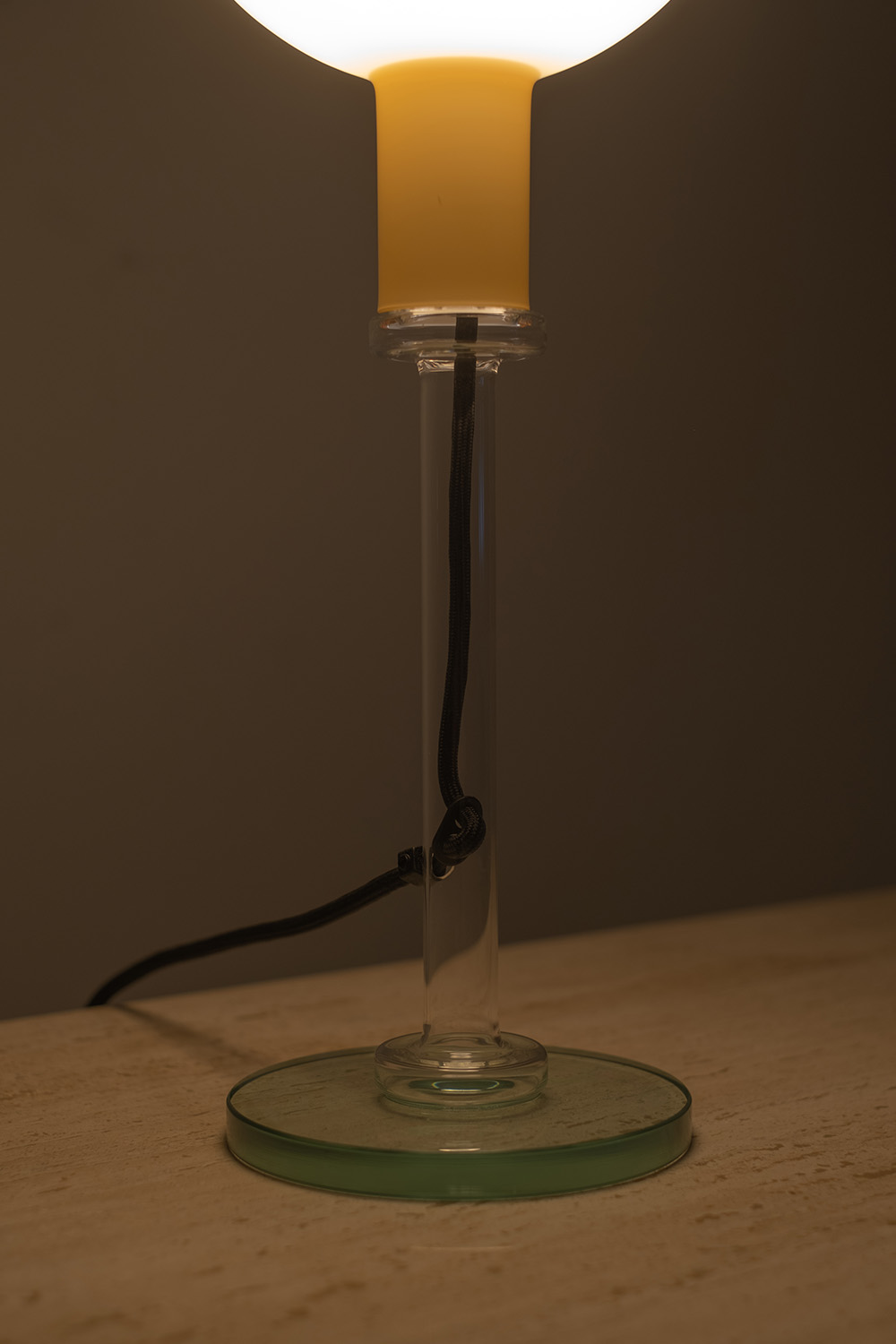 PAROLA Desk Lamp Amber by Gae Aulenti & Piero Castiglion for FontanaArte